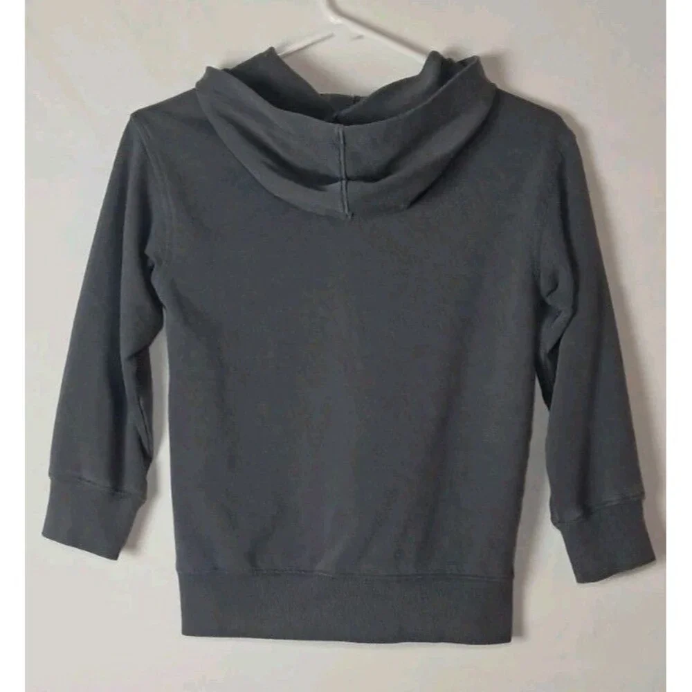 Wonder Nation Boys M 8 Gray Hooded Sweatshirt - Picture 2 of 5